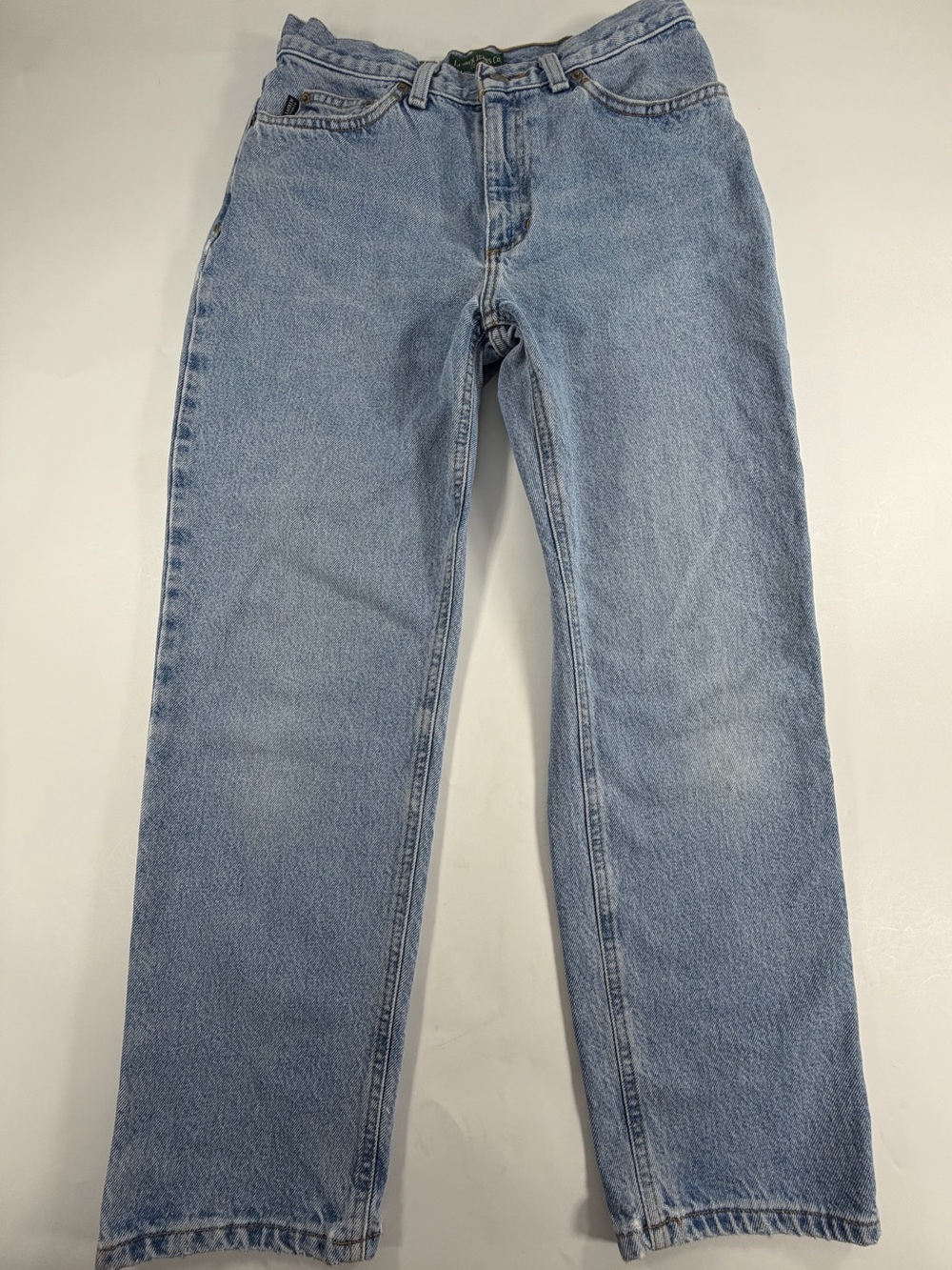 Vintage 90s Lauren Ralph Lauren Jeans Co Light Wash‎ Relaxed Mom Jeans 8P